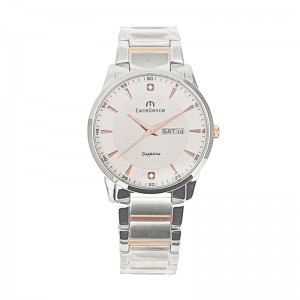 Excellence 8355 Silver Rosegold White Man Sapphire MEBTRSL